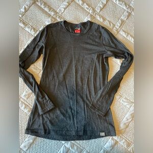 Merino wool long sleeve top